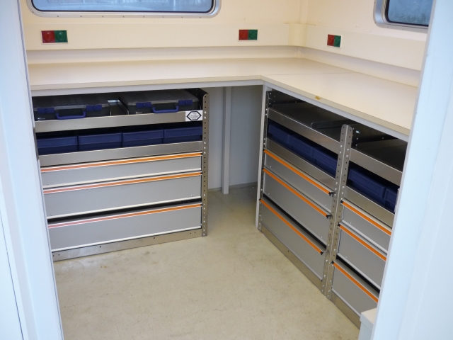 Bedrijfsauto inrichting